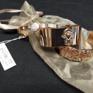 Rose gold bracelets/cuffs