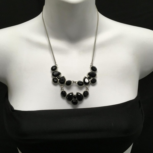 Fashion Black Statement Necklace