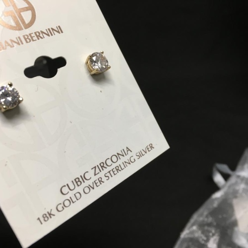 Giani Bernini 18K Gold over Sterling Silver Studearrings
