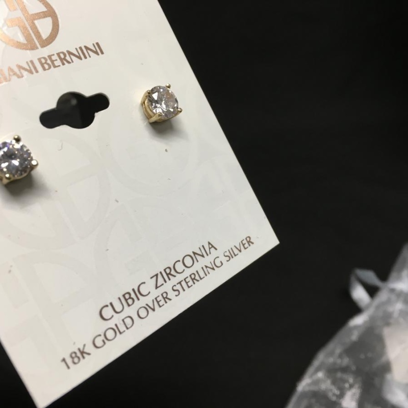 Giani Bernini 18K Gold over Sterling Silver Studearrings