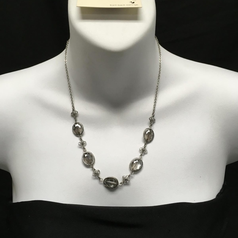 Necklace and earrings