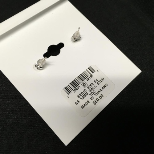 Giani Bernini Sterling Silver 10MM Ball Stud