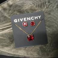 Givenchy Ruby Red Necklace Set