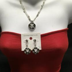 Charter Club Necklace and Earrings