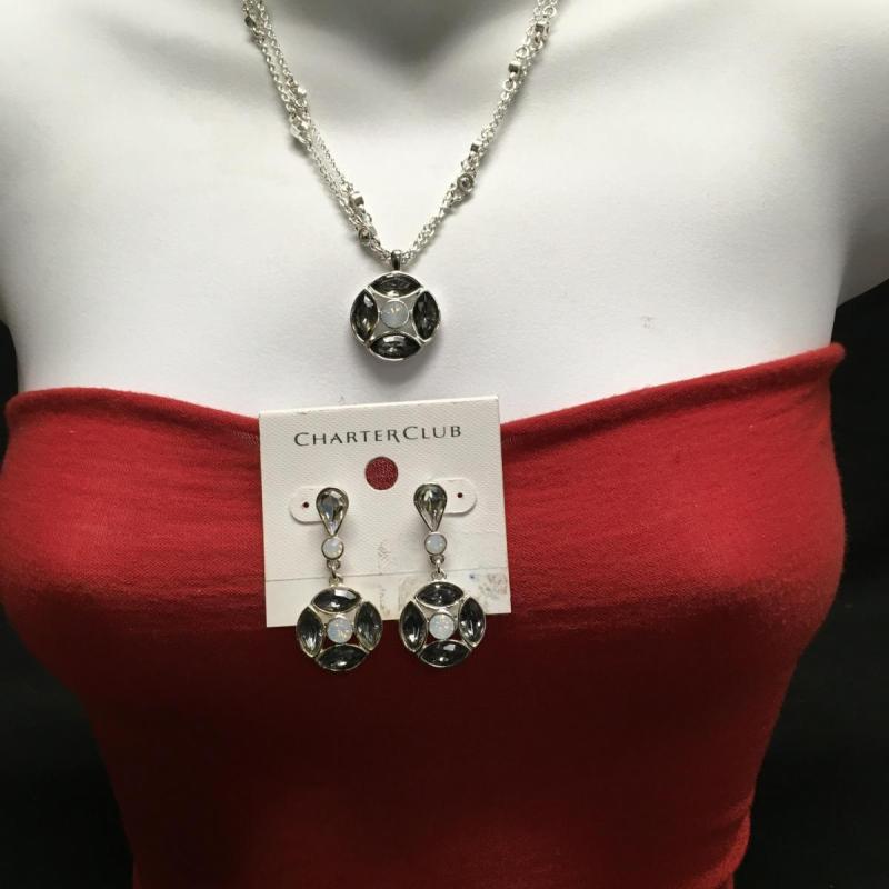 Charter Club Necklace and Earrings