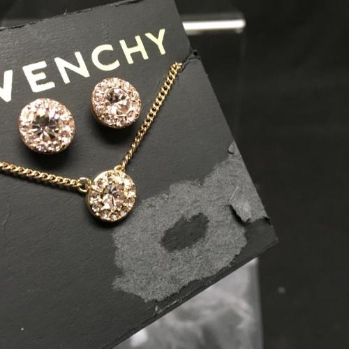 GIVENCHY Rose-Gold Necklace & Earrings