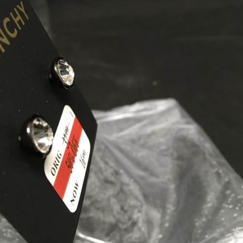 GIVENCHY Crystal Encased Studs