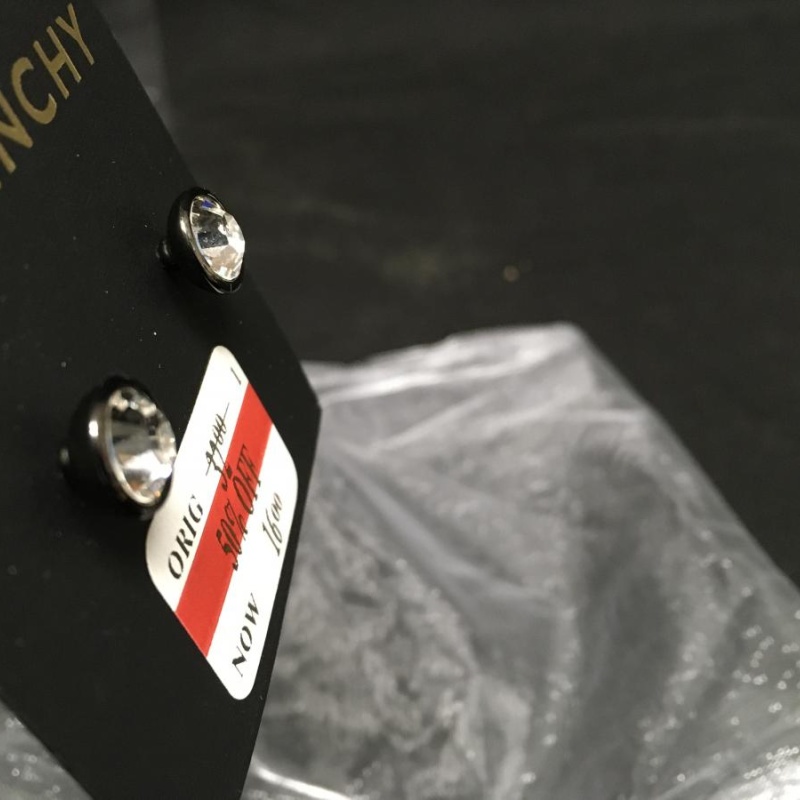 GIVENCHY Crystal Encased Studs