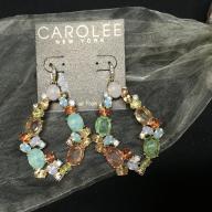 Carolee New York. Multi-color Teardrop Earrings
