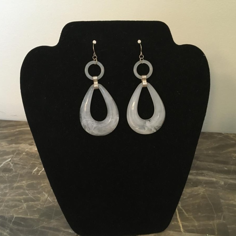 Vintage style Teardrop earrings