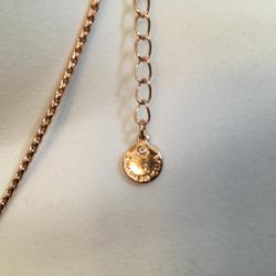Charter Club Rose-Gold Necklace with Crystal Paved Pendant