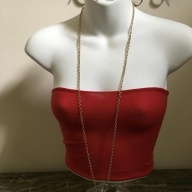 Thalia Sodi Charm Necklace and Large Teardrop  Earrings