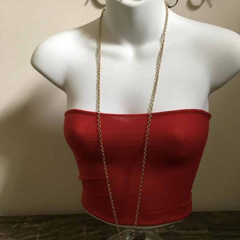 Thalia Sodi Charm Necklace and Large Teardrop  Earrings