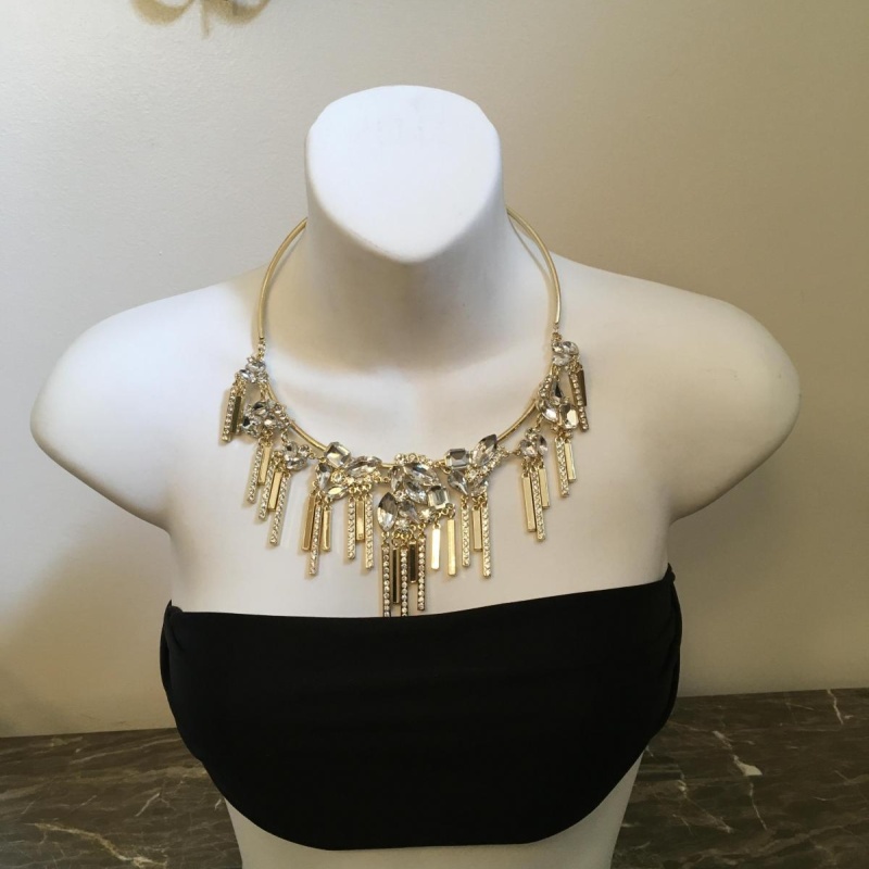 I.N.C Statement Necklace with Crystals