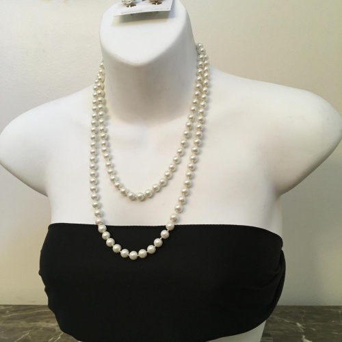 Charter Club Pearl Necklace and Earrings