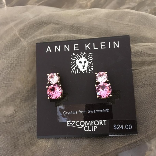 Anne Klein Swarovski Crystal Earrings