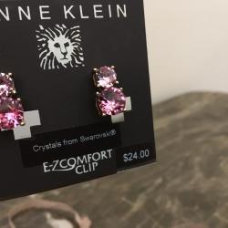 Anne Klein Swarovski Crystal Earrings