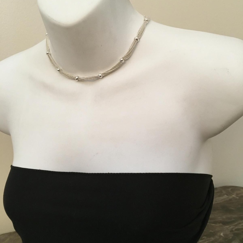 Anne Klein Sterling Silver Necklace