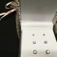 Giani Bernini Cubic Zirconia 18K  over Sterling Silver