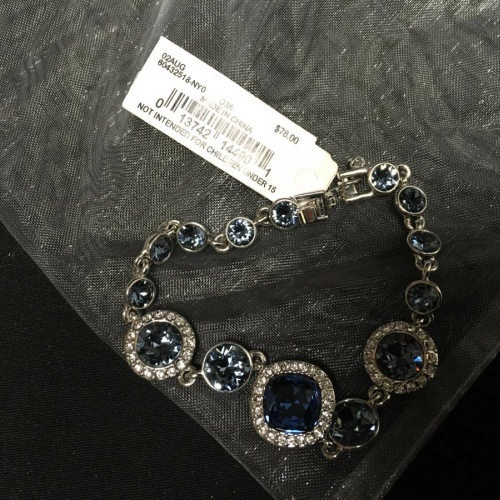 Givenchy Crystal Blue Bracelet