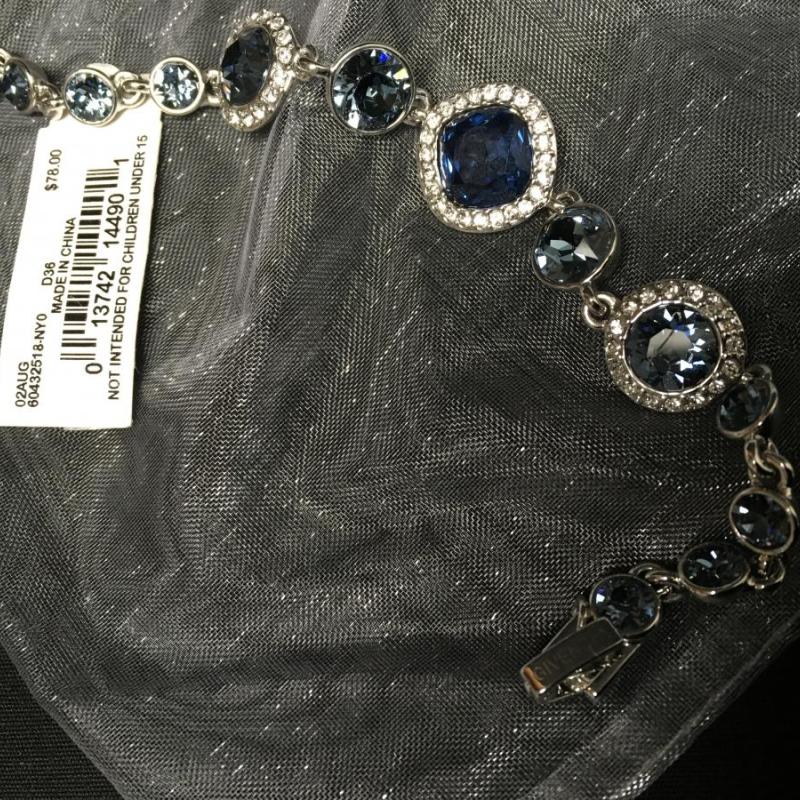 Givenchy Crystal Blue Bracelet