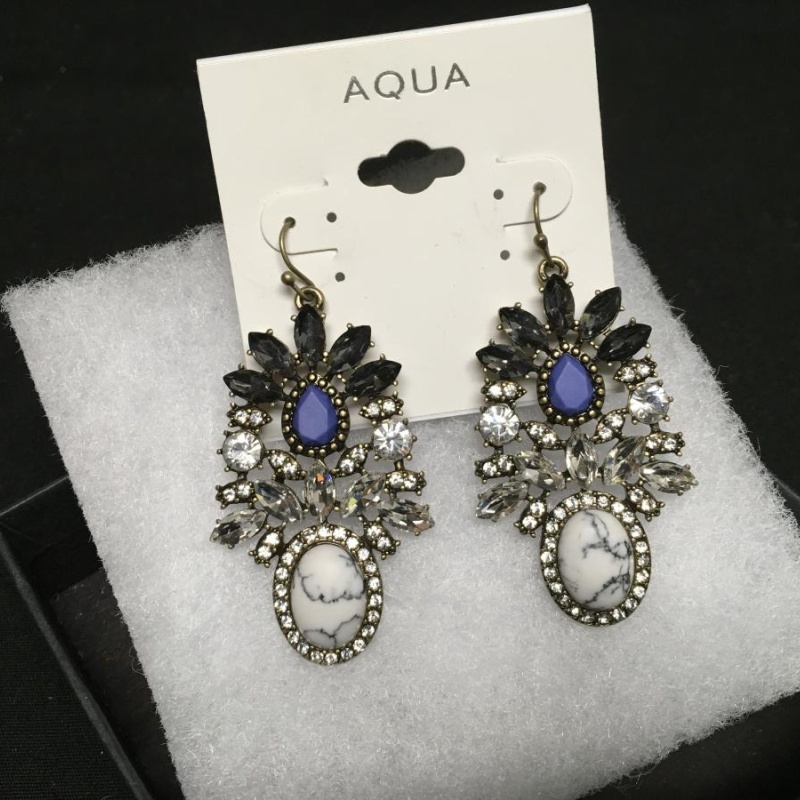 Aqua Earrings