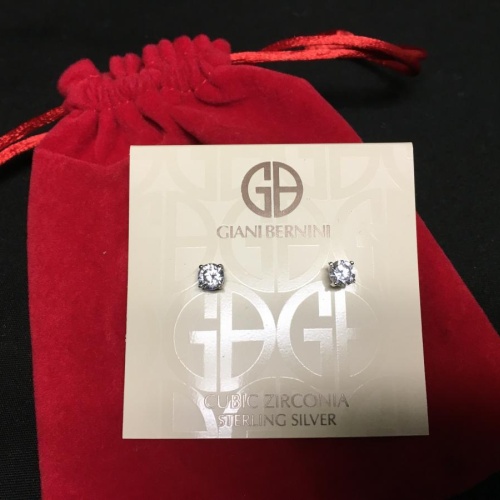 Giani Bernini Cubic Zirconia Sterling Silver Earrings