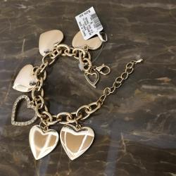 I.N.C Gold-tone Hearts Bracelet