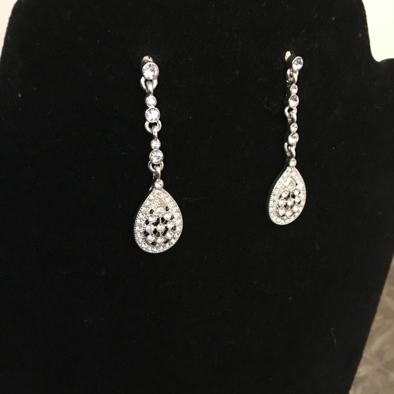 Crystal Tear drop Earrings