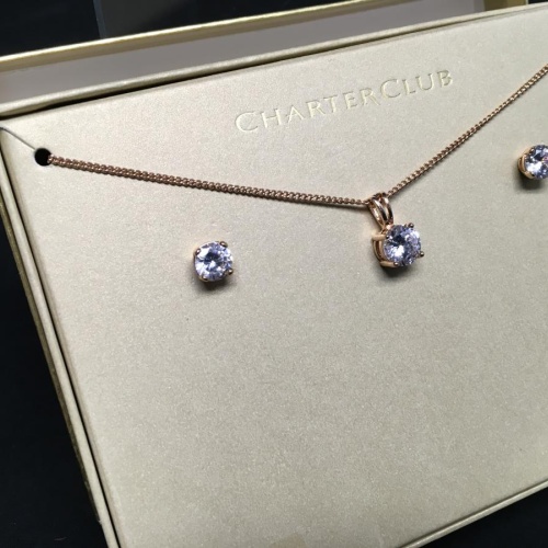 Rose gold Cubic Zirconia Set