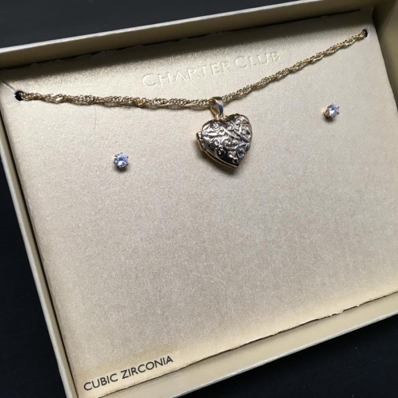 Charter Club Cubic Zirconia Set
