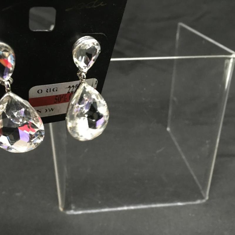 Thalia Sodi Silver Crystal Teardrop earrings