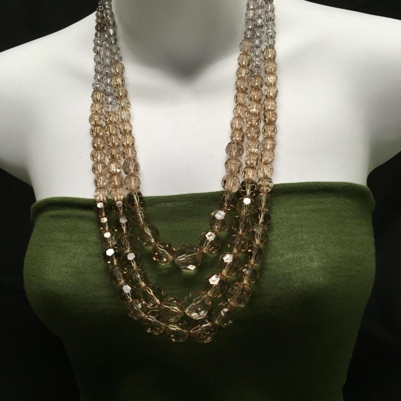 Ambre Beaded Necklace