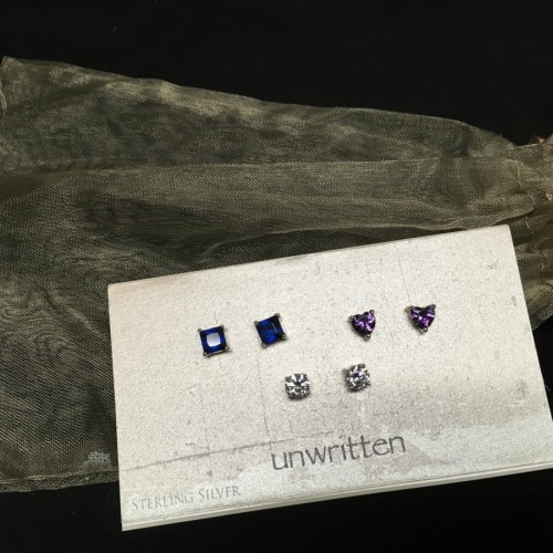 UNWRITTEN Sterling Silver Stud Earrings