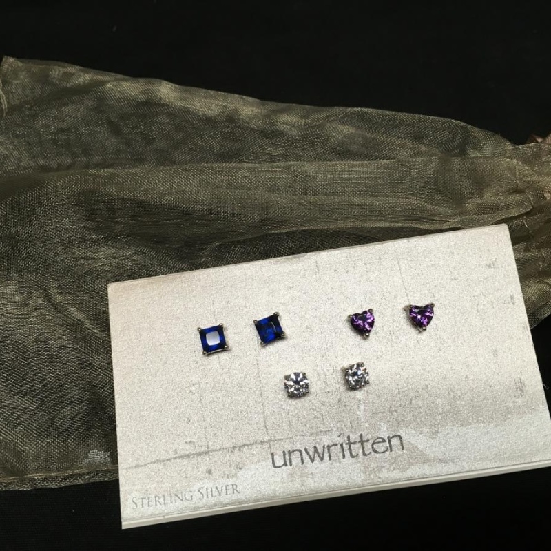 UNWRITTEN Sterling Silver Stud Earrings