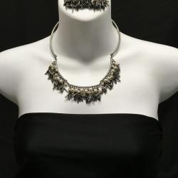 M. Haskell for INC Pearl Tassel HP Necklace and Earrings