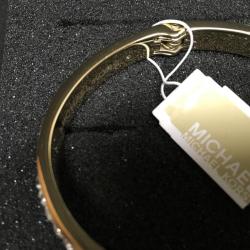 Michael Kors Baguette Cut Crystal Cuff/Bracelet