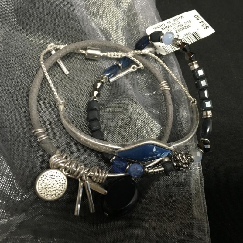 INC Multi-Blu Bracelet Set