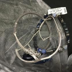 INC Multi-Blu Bracelet Set