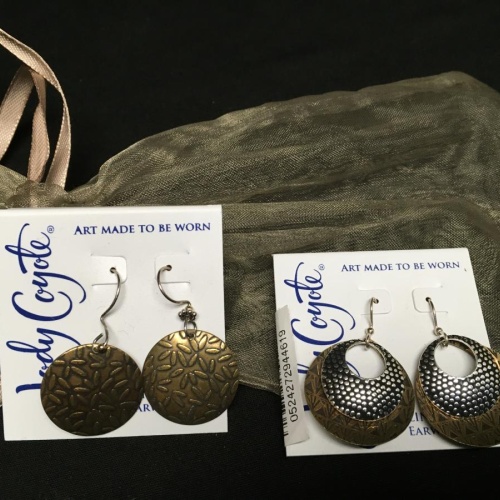 By: Jody Coyote.   Art  Jewelry Earrings