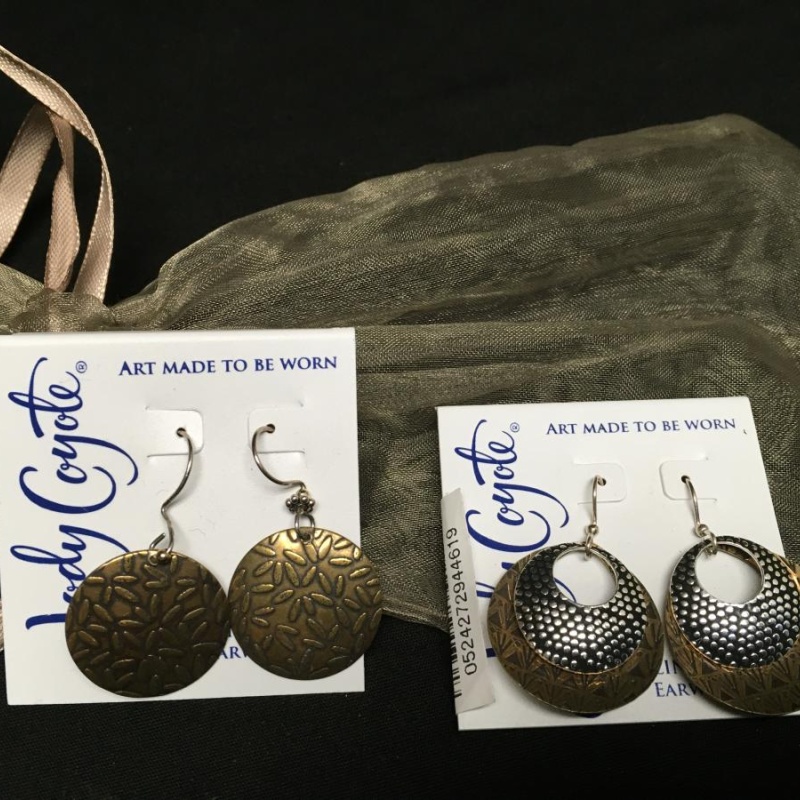 By: Jody Coyote.   Art  Jewelry Earrings