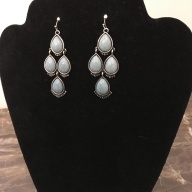 I.N.C Faux Turquoise Teardrop Earrings