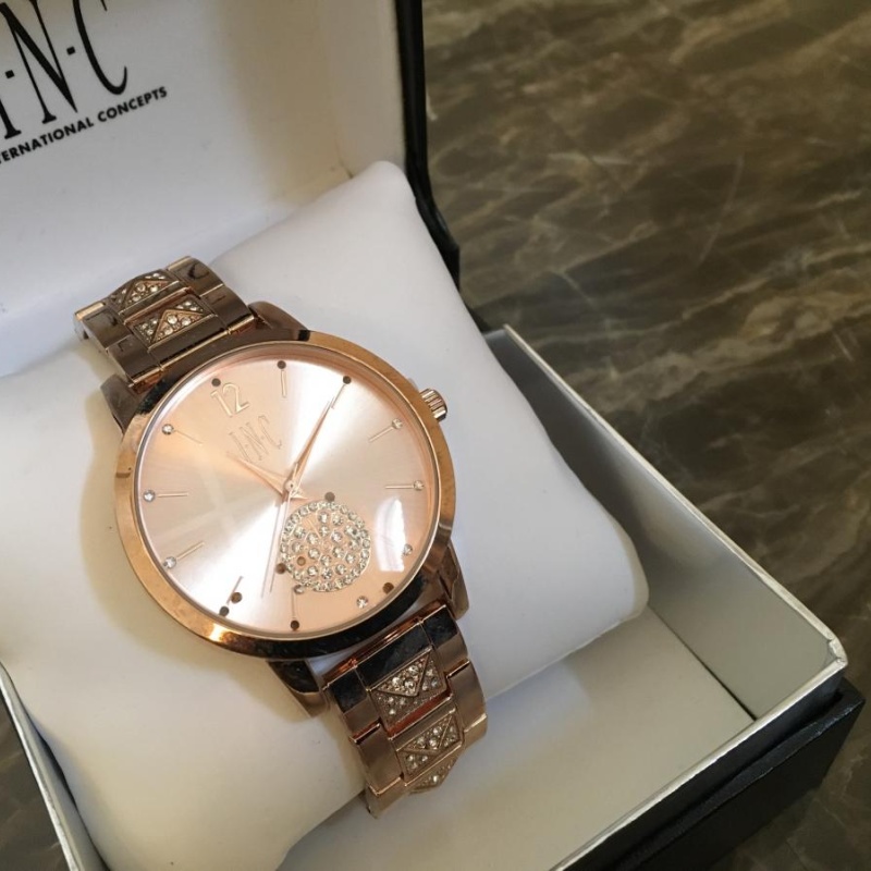 I.N.C Men’s Rose Gold Watch
