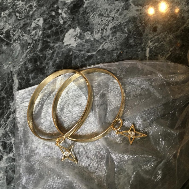 Gold Tone Star Bracelets