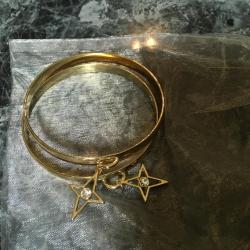 Gold Tone Star Bracelets