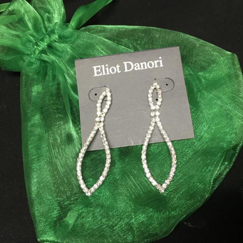 Eliot Danori Crystal Teardrop Earrings