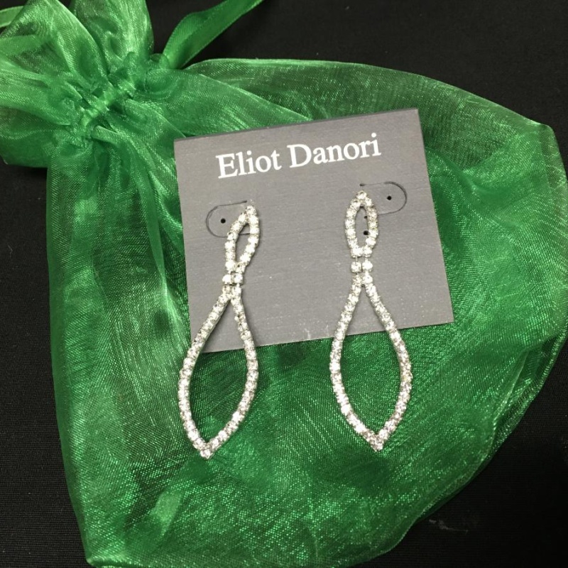 Eliot Danori Crystal Teardrop Earrings