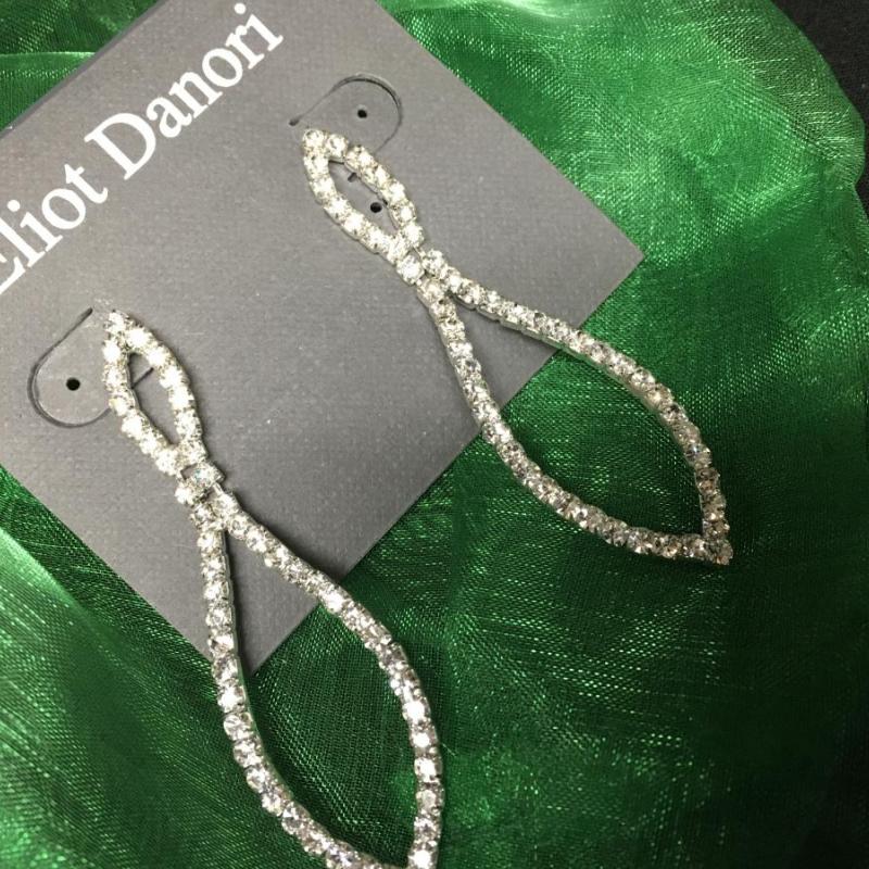 Eliot Danori Crystal Teardrop Earrings